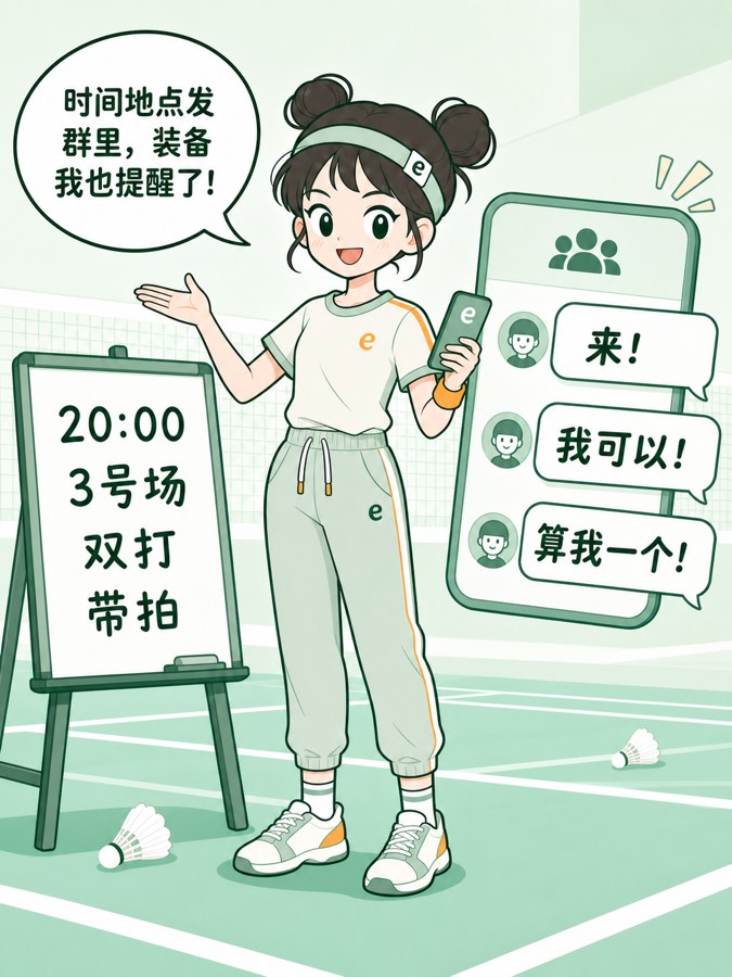 群里说来