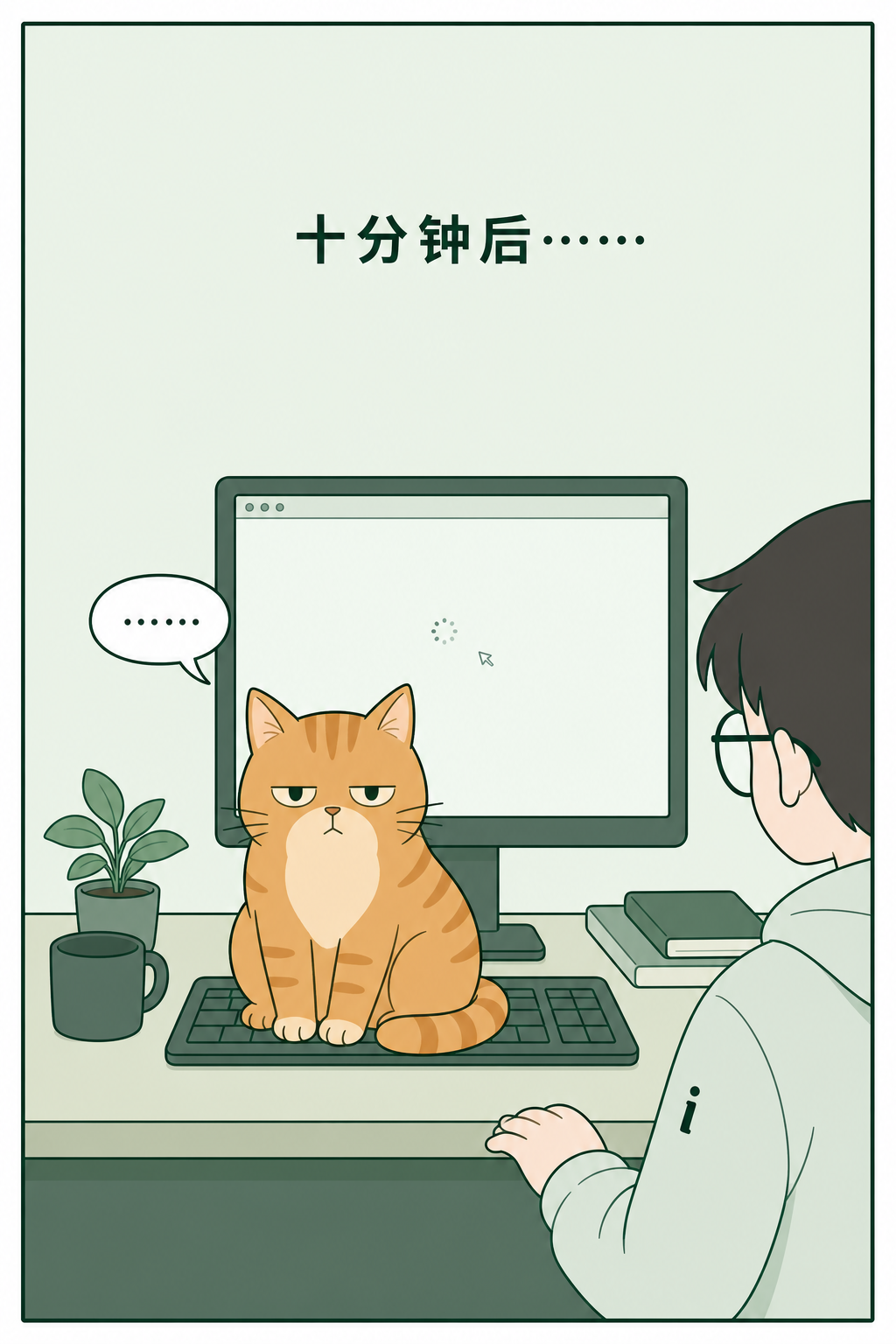 十分钟后还是没人定下来